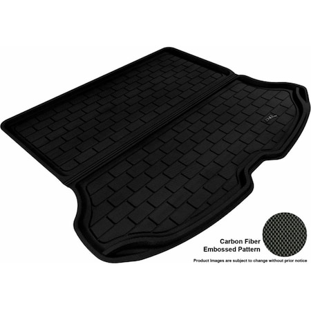 U-Ace 3D Maxpider Cargo Custom Fit All-Weather Kagu Black Floor Mat for 2010-2016 Volvo XC60 Models M1VV0061309